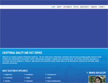 Tablet Screenshot of cdorthostudio.com